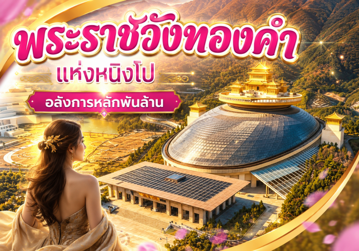 พระราชวังทองคำแห่งหนิงโป อลังการหลักพันล้านที่ห้ามพลาด