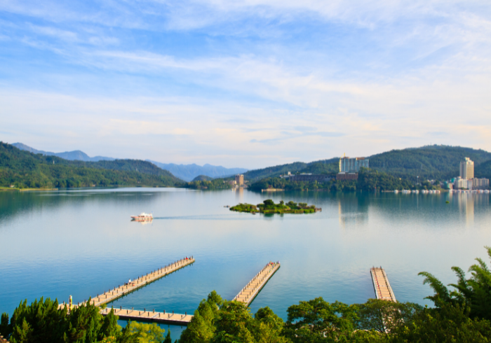  ล่องเรือทะเลสาบสุริยันจันทรา ทัวร์ไไต้หวัน2023