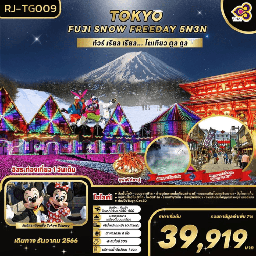 ฟูจิ ทัวร์โตเกียวเดือนธันวาคม66