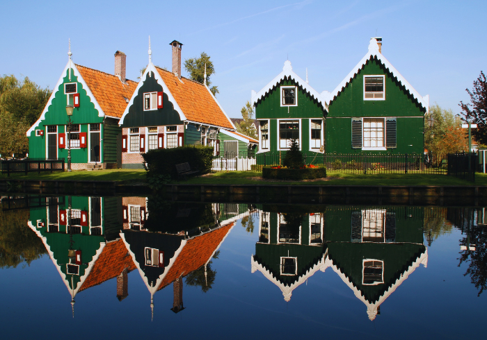 เที่ยวยุโรป เนเธอร์แลนด์ หมู่บ้านกังหัน
