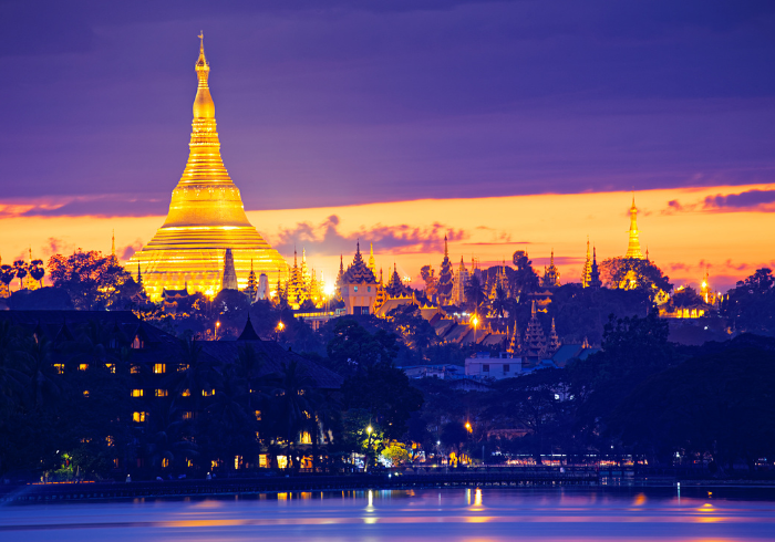 เจดีย์ชเวดากอง เที่ยวพม่า2023