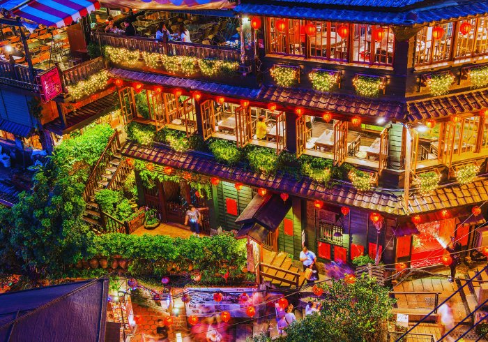 หมู่บ้านโบราณจิ่วเฟิ่น ทัวร์ไต้หวัน2023