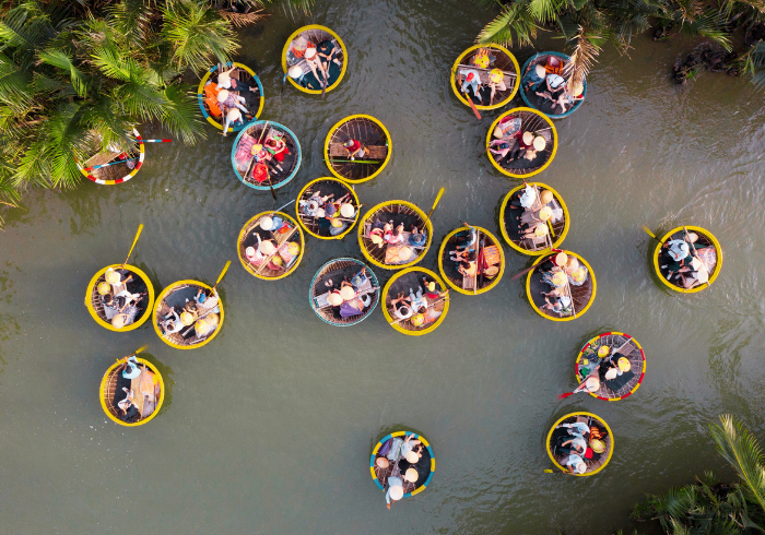 ล่องเรือกระด้ง เที่ยวเวียดนาม2566