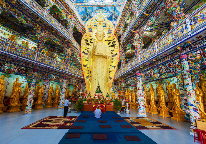 ทัวร์เวียดนามใต้2566/2023  Linh Phuoc Pagoda