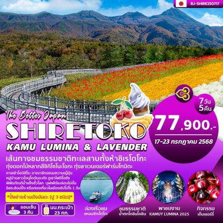 ทัวร์ฮอกไกโด ชมลาเวนเดอร์ ทัวร์ฮอกไกโด ชมลาเวนเดอร์